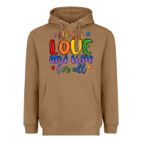 All For Love And Love For All Heavyweight Hoodie | Teevron