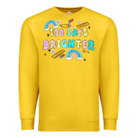 Lemon 100 days brighter Premium Sweatshirt - MaliasSmallBusiness