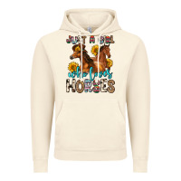 Vintage Artic just a girl who loves horses Vintage Hoodie - Zillion Design Studio