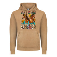 Vintage Camel just a girl who loves horses Vintage Hoodie - Zillion Design Studio