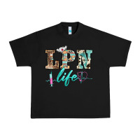 Black western nurse lpn  life Urban Heavy Tee - BarkalooDesign