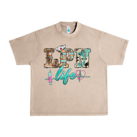 French Oak western nurse lpn  life Urban Heavy Tee - BarkalooDesign