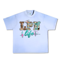 Grape Ice western nurse lpn  life Urban Heavy Tee - BarkalooDesign
