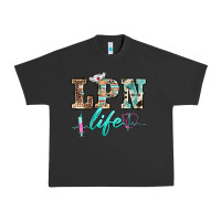 Pigment Black western nurse lpn  life Urban Heavy Tee - BarkalooDesign
