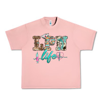 Salmon western nurse lpn  life Urban Heavy Tee - BarkalooDesign