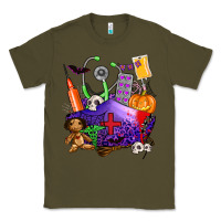 Army Green zombie nurse   halloween Classic Tee - AdoDesignShop