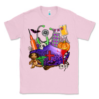 Bubblegum Pink zombie nurse   halloween Classic Tee - AdoDesignShop