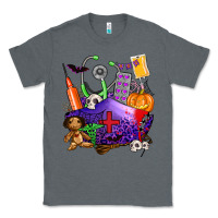 Charcoal Heather zombie nurse   halloween Classic Tee - AdoDesignShop