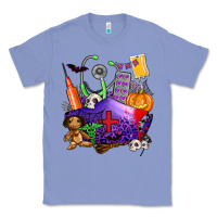 Colony Blue zombie nurse   halloween Classic Tee - AdoDesignShop