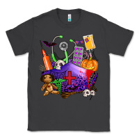 Smoke zombie nurse   halloween Classic Tee - AdoDesignShop