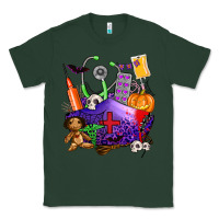 Sports Green zombie nurse   halloween Classic Tee - AdoDesignShop