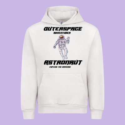 Outer Space Adventurer Astronaut Urban Hoodie Designed By Bettercallsaul