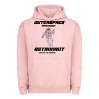 Pigment Salmon Outer Space Adventurer Astronaut Urban Hoodie - Bettercallsaul