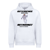 White Outer Space Adventurer Astronaut Urban Hoodie - Bettercallsaul