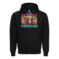 Black be my valentine with cow Zipper Hoodie - AdoDesignShop