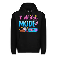 Black Birthday Mode On Premium Hoodie - BundleAndBundleShop