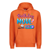 Carrot Birthday Mode On Premium Hoodie - BundleAndBundleShop