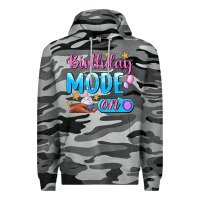 Slate Camo Birthday Mode On Premium Hoodie - BundleAndBundleShop
