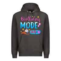Smoke Birthday Mode On Premium Hoodie - BundleAndBundleShop