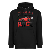Black you make my heart race valentine's day Heavyweight Hoodie - MaliasSmallBusiness