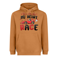 Meerkat you make my heart race valentine's day Heavyweight Hoodie - MaliasSmallBusiness