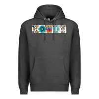 Charcoal Heather howdy Premium Hoodie - AdoDesignShop