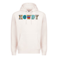 Pale Pink howdy Premium Hoodie - AdoDesignShop