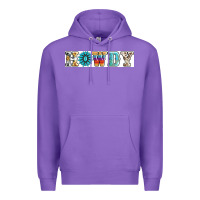 Purple howdy Premium Hoodie - AdoDesignShop