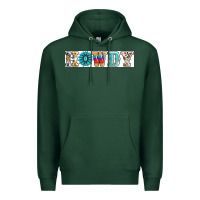 Sports Green howdy Premium Hoodie - AdoDesignShop