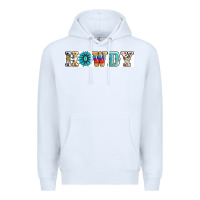 White howdy Premium Hoodie - AdoDesignShop