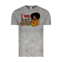 Cloud Rock I am black history Vintage Tee - Zillion Design Studio