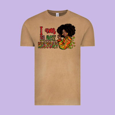 I Am Black History Vintage Tee Designed By Zillion Design Studio