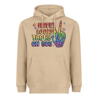 Mushroom hate looks tacky on you pride Heavyweight Hoodie - MaliasSmallBusiness