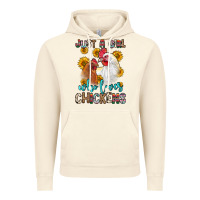 Vintage Artic just a girl who loves chickens Vintage Hoodie - Zillion Design Studio