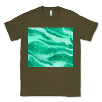 Army Green green glitter Classic Tee - JahusDesignShop