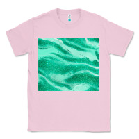 Bubblegum Pink green glitter Classic Tee - JahusDesignShop