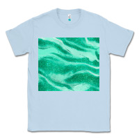 Dusty Blue green glitter Classic Tee - JahusDesignShop