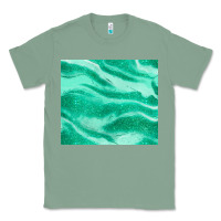 Sage green glitter Classic Tee - JahusDesignShop