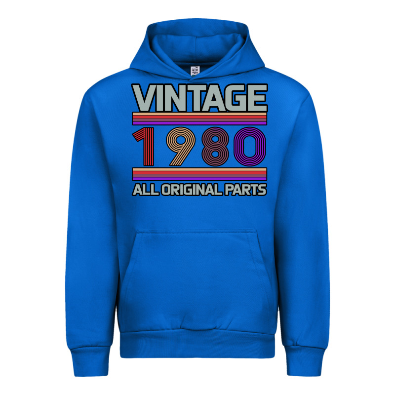 Vintage 1980 Birthday Urban Hoodie by Bettercallsaul | Teevron