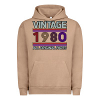 Pigment Burro Vintage 1980 Birthday Urban Hoodie - Bettercallsaul
