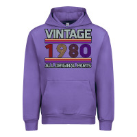 Tulip Vintage 1980 Birthday Urban Hoodie - Bettercallsaul