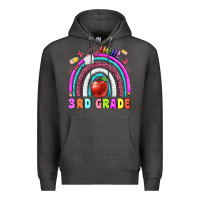 Charcoal Heather 3 rd grade Premium Hoodie - BundleAndBundleShop
