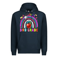 Navy 3 rd grade Premium Hoodie - BundleAndBundleShop
