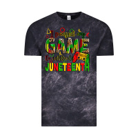 Cloud Black I paused my game to celebrate Juneteenth Vintage Tee - Zillion Design Studio