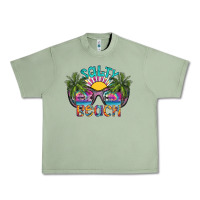 Oil Green salty beach Urban Heavy Tee - SublimationCraftShop
