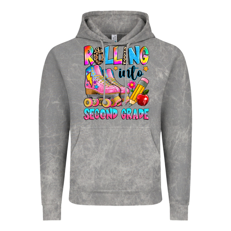 Rolling Into Second Grade Vintage Hoodie by texasbilliewilder | Teevron