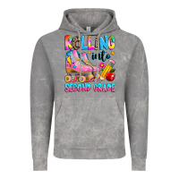 Cloud Rock rolling into second grade Vintage Hoodie - texasbilliewilder