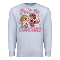 Heather Grey don't be self conchas Premium Sweatshirt - MaliasSmallBusiness