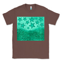 Chestnut green glitter star Classic Tee - JahusDesignShop