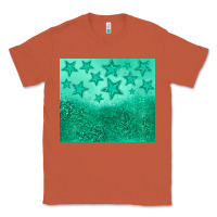 Copper green glitter star Classic Tee - JahusDesignShop